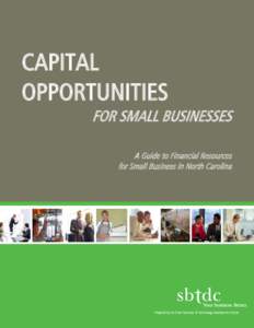 CAPITAL OPPORTUNITIES FOR SMALL BUSINESSES  ` CAPITAL OPPORTUNITIES
