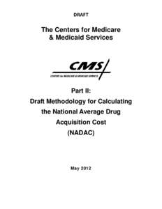 Methodology for Estimating National Average Retail Prices of Prescription Drugs