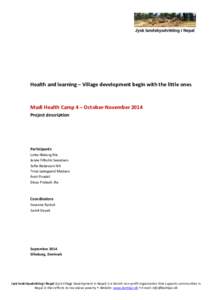 Madi / Health education / JYSK / Public health