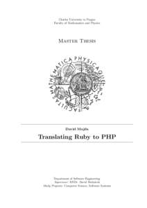 Scripting languages / Ruby programming language / High-level programming languages / Beta software / Software design patterns / JRuby / Ruby / PHP / Model–view–controller / Computing / Software engineering / Computer programming