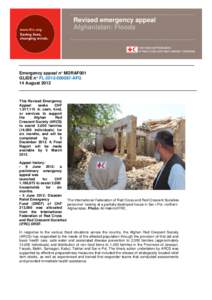 Afghan Red Crescent Society / Sar-e Pol Province / Public safety / Management / Humanities / Humanitarian aid / International Red Cross and Red Crescent Movement / Emergency management