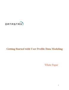 Getting Started with User Profile Data Modeling  White Paper 1