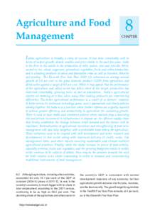 Agriculture and Food Management 8  CHAPTER