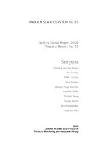 12 Seagrass   WADDEN SEA ECOSYSTEM No. 25