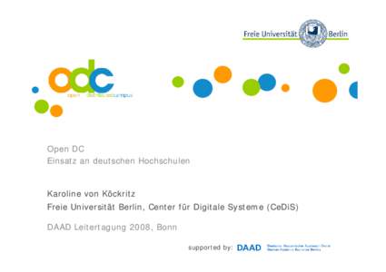 From Distributed Campus to Open DC Intercultural Knowledge Transfer Online