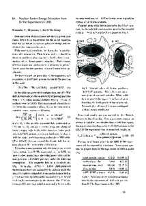 §4.  Nuclear Fusion Energy Extraction from D-3He Experiment in LHD  Watanabe, T., Miyazawa, J., the D-3He Group