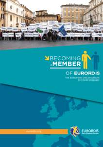 Becoming a Member  of Eurordis