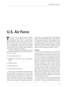 ﻿  THE HERITAGE FOUNDATION U.S. Air Force