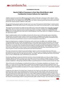 Microsoft Word - Cumbancha General Press Release.doc