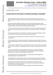 Education policy / Australian Education Union / Independent school / Achievement gap in the United States / State school / Education / Education International / Trade unions in Australia