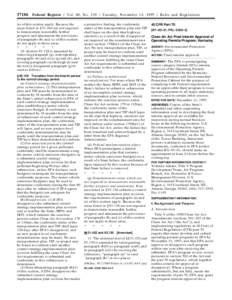 57186 Federal Register / Vol. 60, No[removed]Tuesday, November 14, [removed]Rules and Regulations (e) of this section apply. Because the areas listed in § [removed]are not required to demonstrate reasonable further progress 