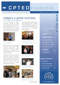 CPTED  perspective calgary a great success from calgary to amsterdam