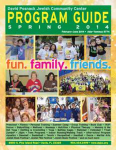 David Posnack Jewish Community Center  PROGRAM GUIDE