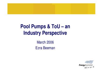 Technology / Electric power / Pricing / Smart grid / Smart meter / Pump / Time-based pricing / Congestion pricing / Peak demand / Energy / Transport / Electric power distribution