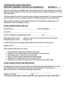 Microsoft Word - AIT Monthly Reporting Form