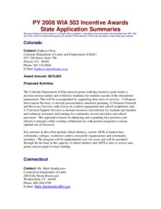 Minnesota Department of Employment and Economic Development / Workforce Investment Act / Workforce Innovation in Regional Economic Development / State governments of the United States / Economic development / Workforce development