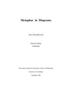 Metaphor / Style / Diagram / User interface / George Lakoff / Visual programming language / Literature / User interface techniques / Fiction