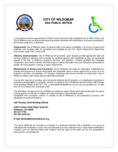 Microsoft Word - City of Wildomar ADA Public Notice.docx