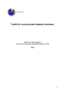 Microsoft Word - G_Toolkit for involving older disabled volunteers_FINAL.doc