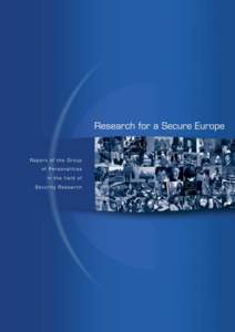 Research for a Secure Europe