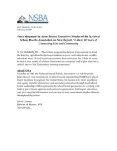 Microsoft Word - NSBA Statement.doc