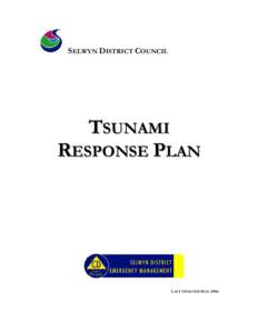 Microsoft Word - Tsunami Response Plan[removed]doc