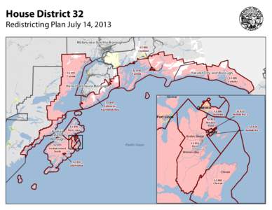 House District 32  Redistricting Plan July 14, 2013 Matanuska-Susitna Borough[removed]Cordova