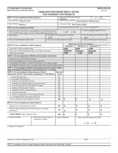 NRCS-CPA-106  U.S. DEPARTMENT OF AGRICULTURE Natural Resources Conservation Service  (Rev. 1-91)