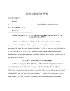 Kimel v. Florida Board of Regents / Disparate treatment / Standing / Americans with Disabilities Act / Sovereign immunity in the United States / Fitzpatrick v. Bitzer / Law / Case law / Tennessee v. Lane