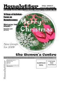 Newsletter  Dec 2007 jan Feb[removed]North Queensland Combined Women’s Services Inc.