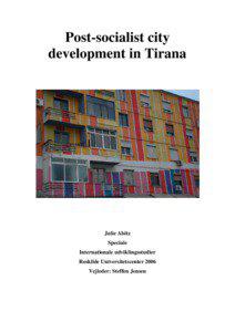 Rinia Park / Edi Rama / Enver Hoxha / Tirana County / Europe / Albania / Tirana