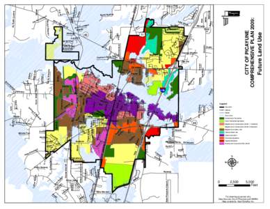 Entrekin  Future Land Use CITY OF PICAYUNE COMPREHENSIVE PLAN 2009: