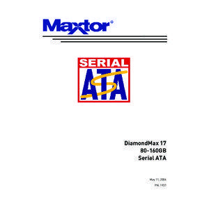 Serial ATA / Hard disk drive / Computer hardware / Maxtor / Parallel ATA