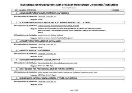 Kathmandu College of Management / Asia / Institute of Engineering / Nilai University College / Business school / Education / Purbanchal University / Kathmandu / Education in Malaysia / Kathmandu University