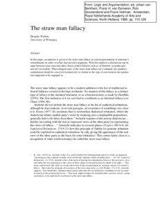 Logic / Thought / Genetic fallacies / Fallacy / Straw man / Ad hominem / Formal fallacy / Doug Walton / Non sequitur / Critical thinking / Logical fallacies / Rhetoric