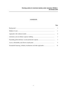 Vaccines / Pandemics / Epidemiology / Global health / Influenza A virus subtype H5N1 / Influenza vaccine / Flu pandemic / World Health Organization / FluMist / Influenza / Health / Medicine