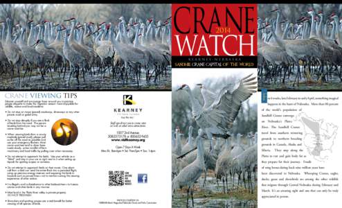 Crane 2014 WATCH kearney•nebraska