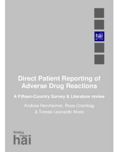 Microsoft Word - 10 May 2010 Report Direct Patient Reporting of ADRs.doc