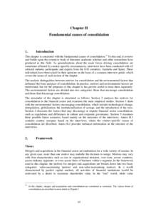 Chapter II Fundamental causes of consolidation 1.  Introduction