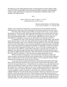 Military organization / Arkansas / 3d Armored Cavalry Regiment / Military / Battle of Old Fort Wayne / 84th Regiment Indiana Infantry / Oklahoma in the American Civil War / Arkansas in the American Civil War / Battle of Honey Springs