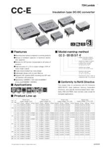 1  CC-E Insulation type DC-DC converter