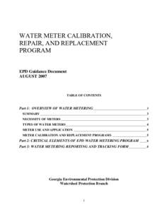 Water technology / Electric power distribution / Energy / Fluid dynamics / Water industry / Water meter / Flow measurement / Automatic meter reading / Non-revenue water / Public services / Technology / Water supply