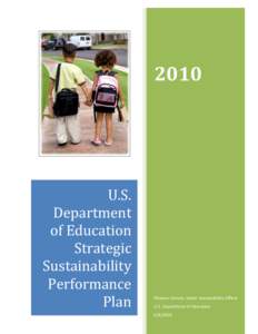 2010  U.S. Department of Education Strategic