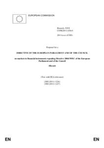 MiFID COM_2011_656_EN_ACT_p_v10.doc