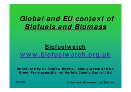 Microsoft PowerPoint - Global&EU_Context_Andrew_Boswell