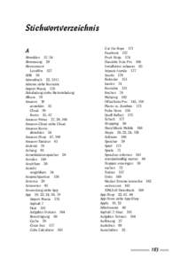 Stichwortverzeichnis A Abmelden 37, 54 Abmessung 20 Abonnement Lovefilm 127