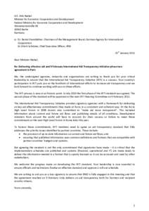 International economics / International Aid Transparency Initiative / Accounting Technicians Ireland / Aid effectiveness / Publish What You Fund / Aid / Iati / Dirk Niebel / International development / Development / Transparency