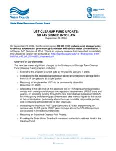 Fuels / Underground storage tank / Brownfield land / Energy / Technology / Chemistry / Town and country planning in the United Kingdom / Soil contamination / Containers