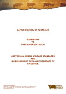 CATTLE COUNCIL OF AUSTRALIA