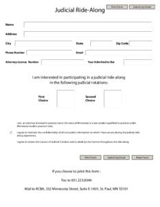 Judicial Ride-Along  Print Form Submit by Email